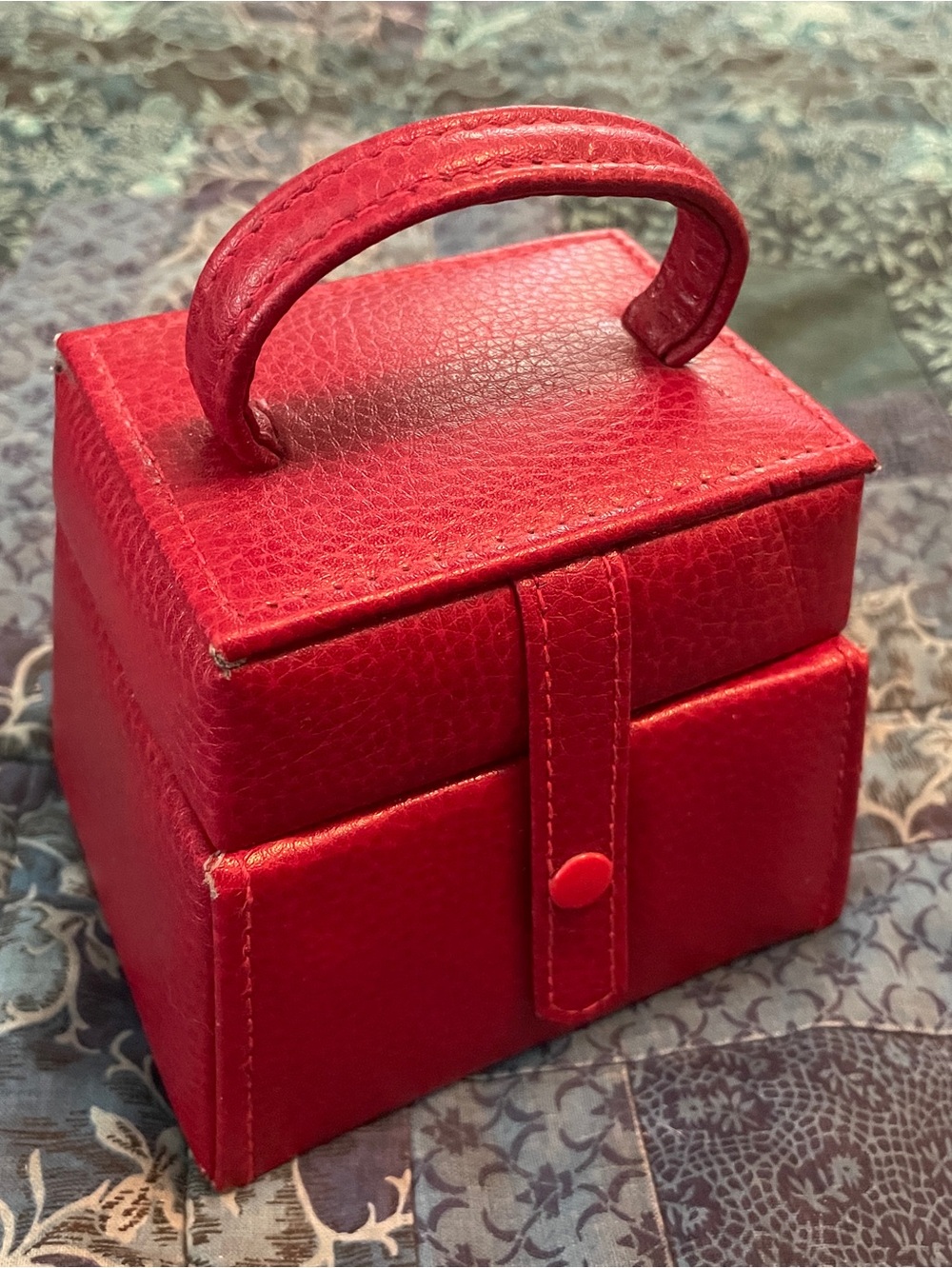 Jewlery Box Small Red